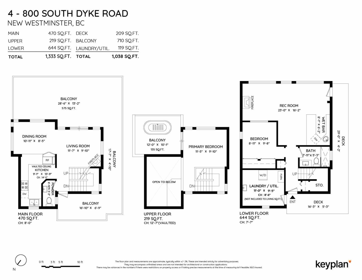 Outdoor Kitchen Photo of 4 800 South Dyke Road, New Westminster, BC