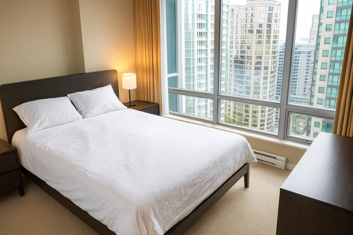 Family Room Photo of 1501 1288 W Georgia Street, Vancouver, BC