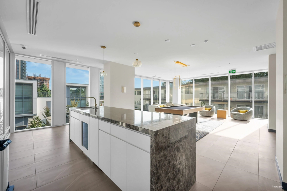 Kitchen Island Photo of 2204 6288 Cassie Avenue, Burnaby, BC