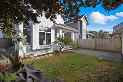 Aerial View of 2411 George Street, North Vancouver, BC