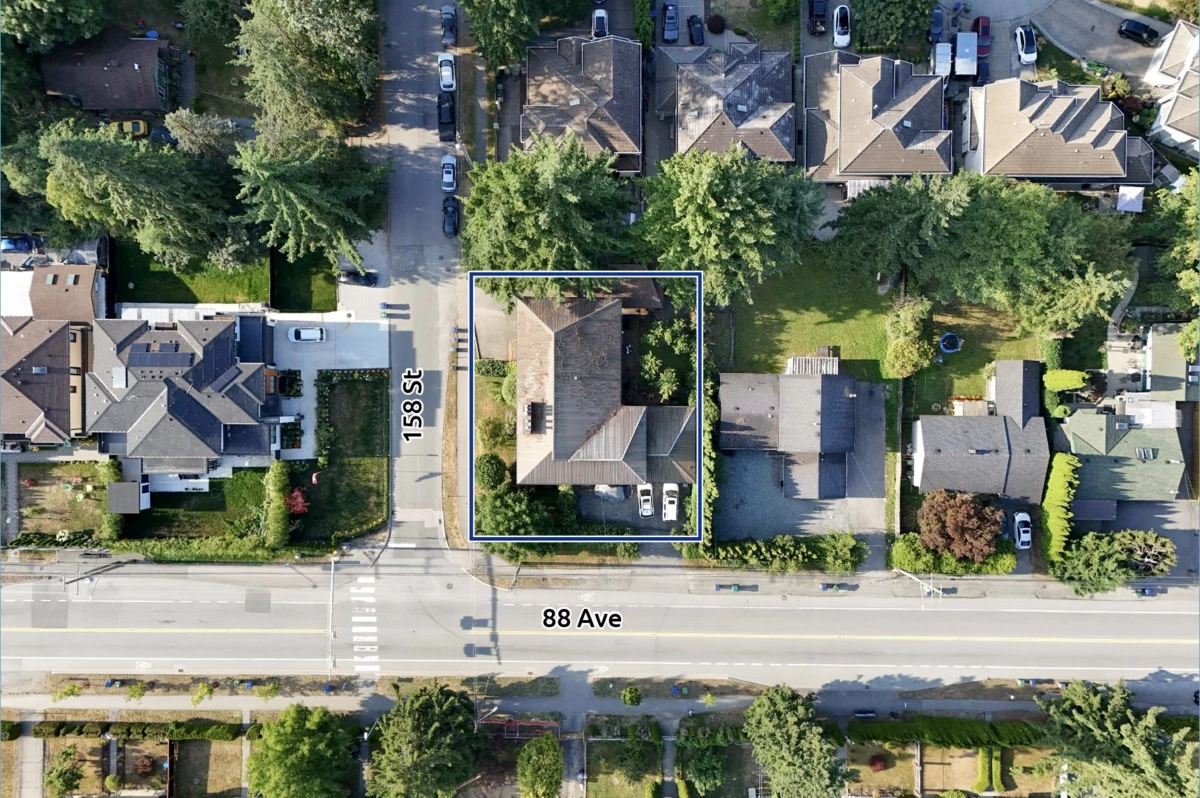 Exterior Rear Photo of 8785 158 Street, Surrey, BC