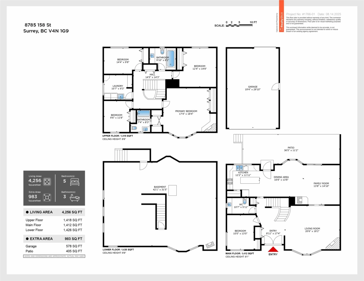 Kitchen Island Photo of 8785 158 Street, Surrey, BC