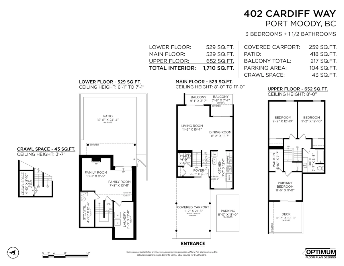 Swimming Pool Photo of 402 Cardiff Way, Port Moody, BC