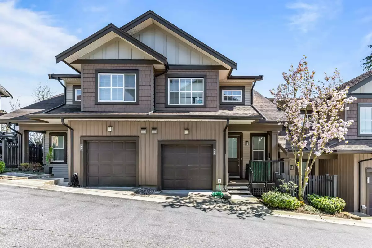 Exterior Rear Photo of 27 11176 Gilker Hill Road, Maple Ridge, BC