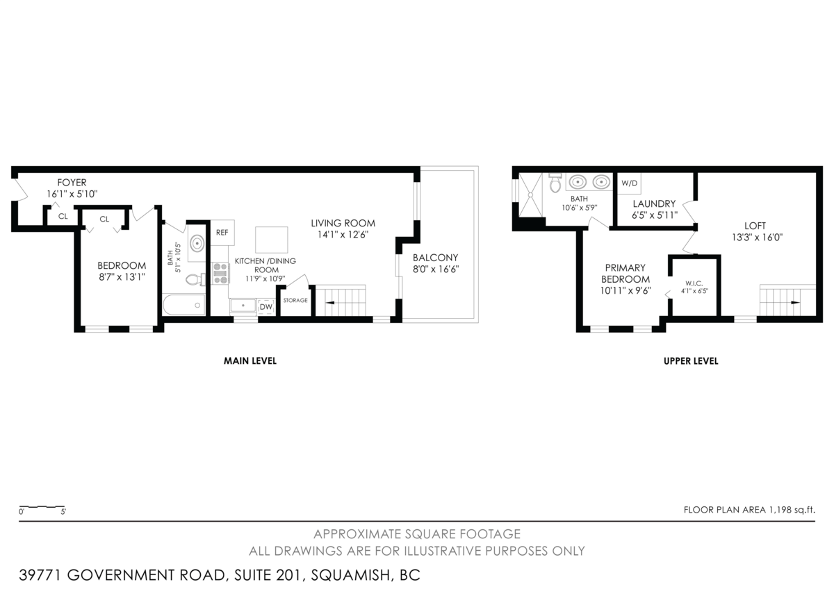 Outdoor Patio Photo of 201 39771 Government Road, Squamish, BC