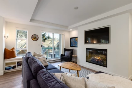 Kitchen Island Photo of 209 4865 Painted Cliff Road, Whistler, BC