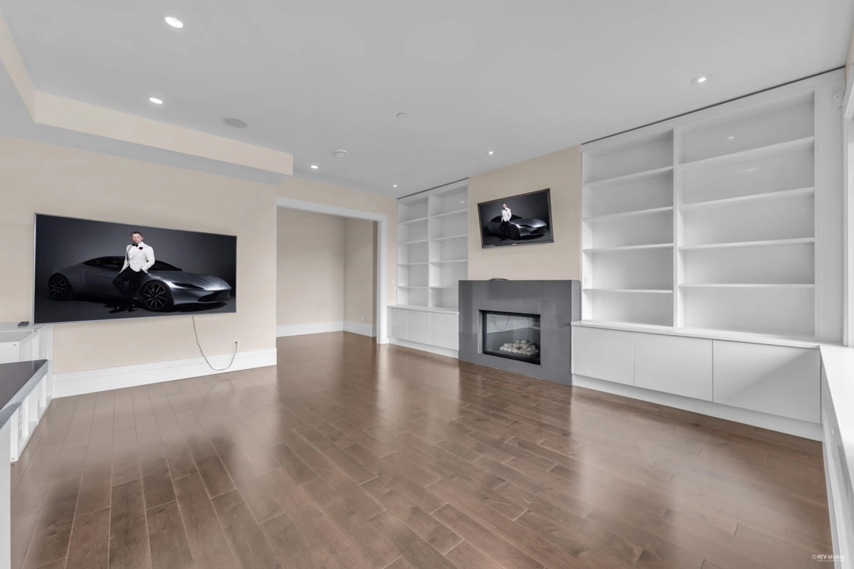 Aerial View of 2548 Mathers Avenue, West Vancouver, BC