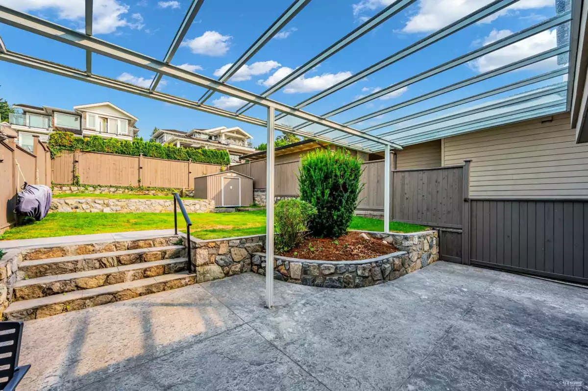 Aerial View of 2175 Kings Avenue, West Vancouver, BC