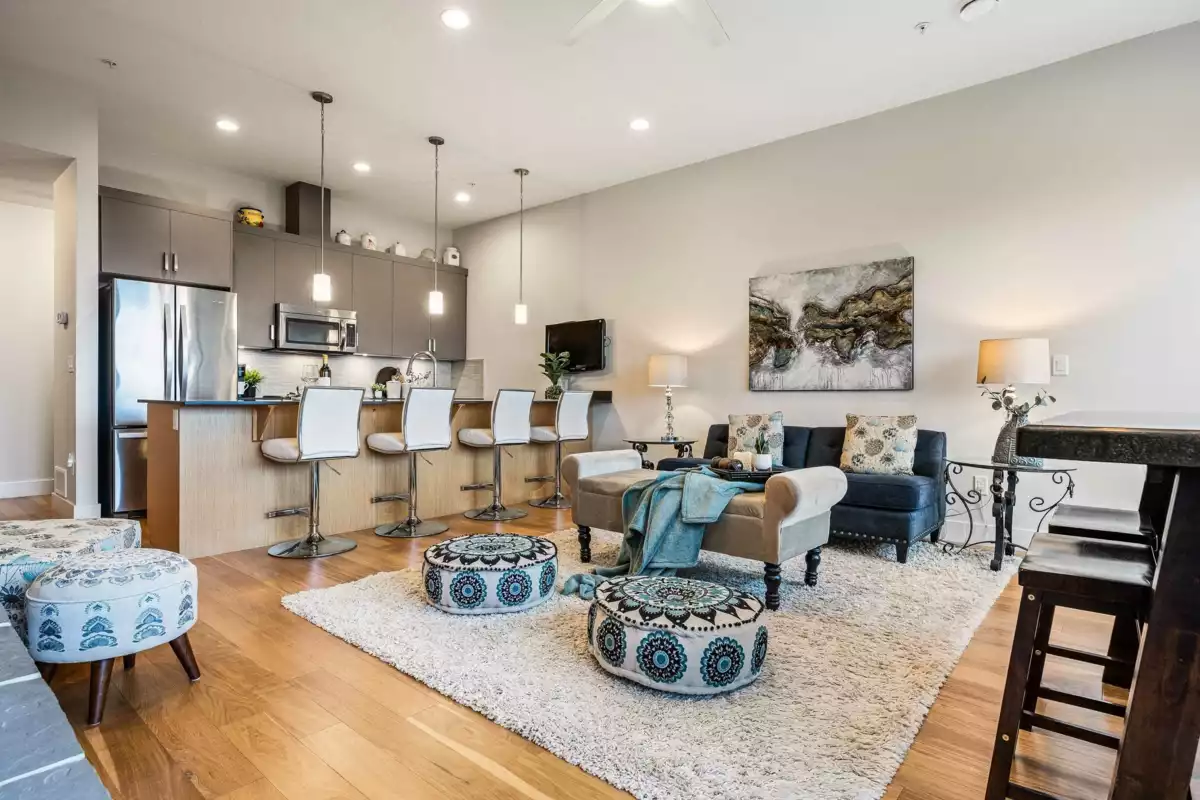 Living Room Photo of 118 51096 Falls Court, Chilliwack, BC