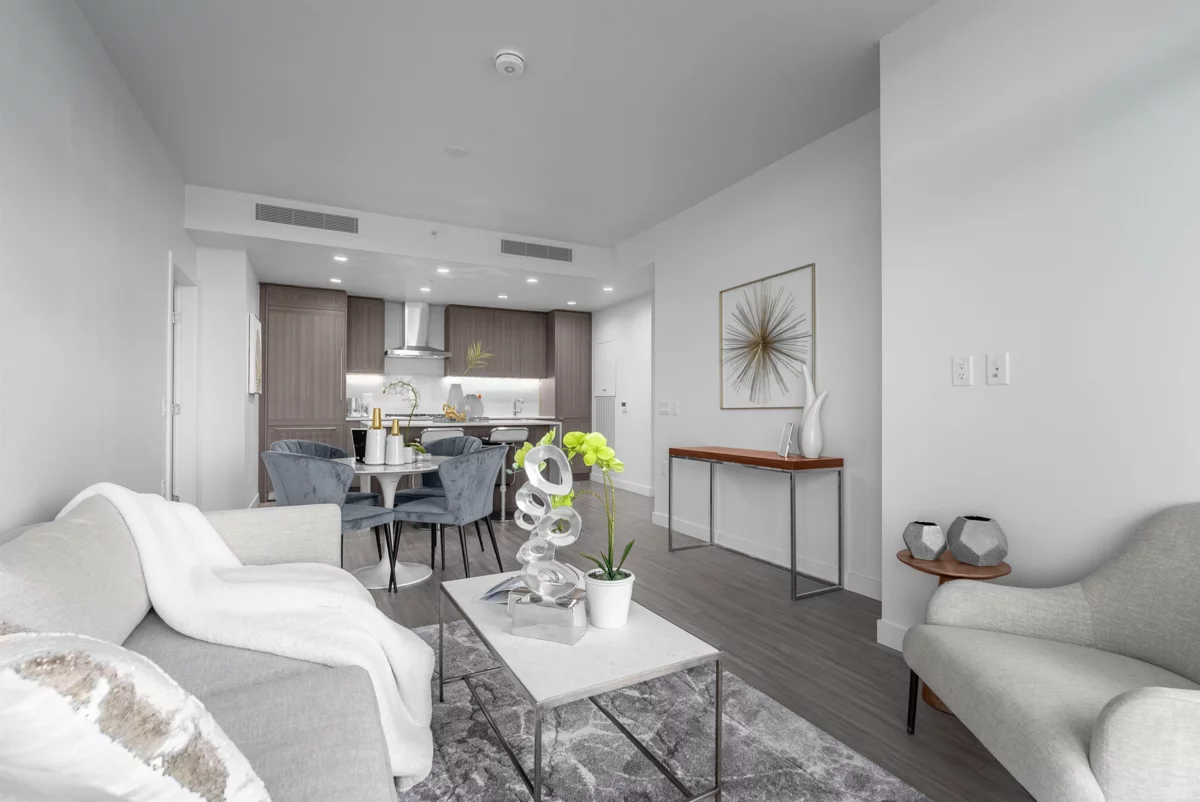 Living Room Photo of 2702 2311 Beta Avenue, Burnaby, BC