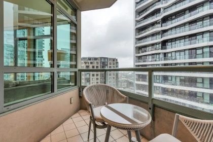 Outdoor Deck Photo of 1306 1383 Howe Street, Vancouver, BC