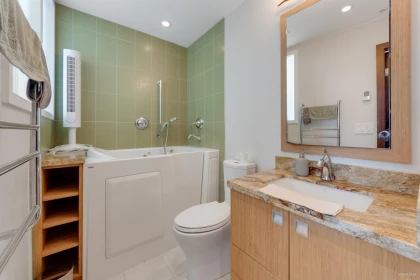 Primary Bathroom Photo of 2204 1420 W Georgia Street, Vancouver, BC