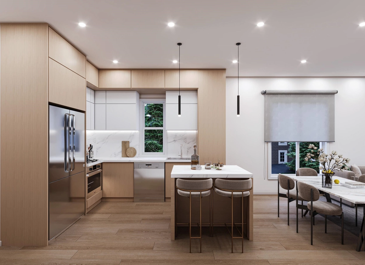 Kitchen Photo of 101 1158 Dansey Avenue, Coquitlam, BC