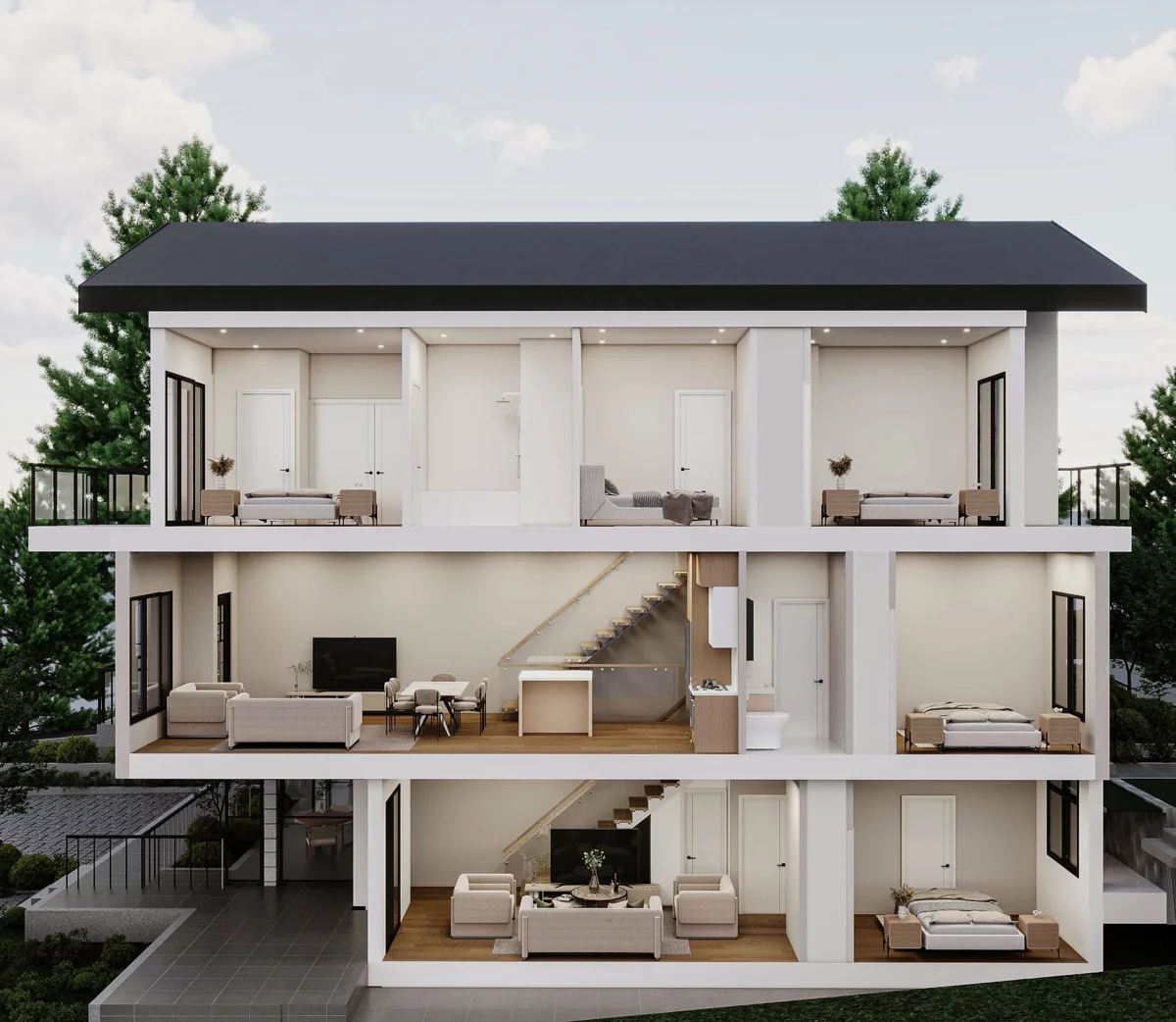 Living Room Photo of 101 1158 Dansey Avenue, Coquitlam, BC