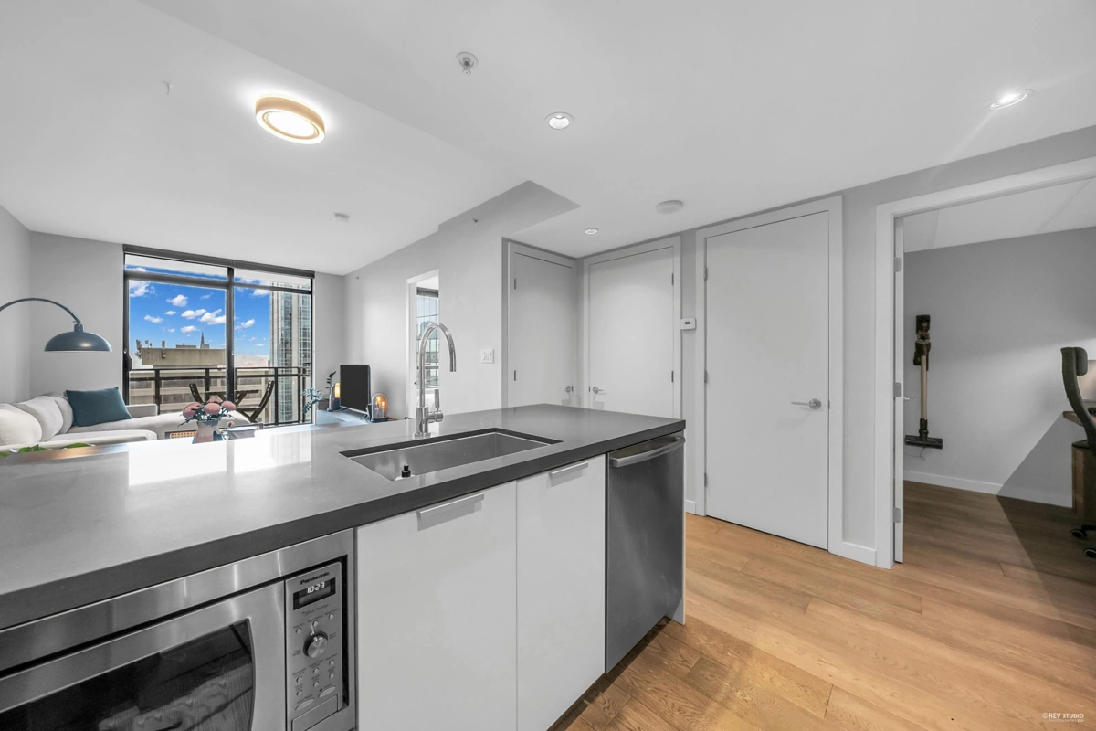 Bedroom 2 Photo of 1907 788 Richards Street, Vancouver, BC