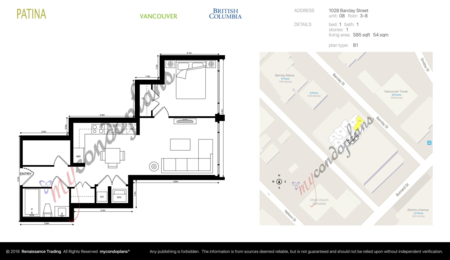 808 1028 Barclay Street, Vancouver, BC, Vancouver — Apartment/Condo for sale