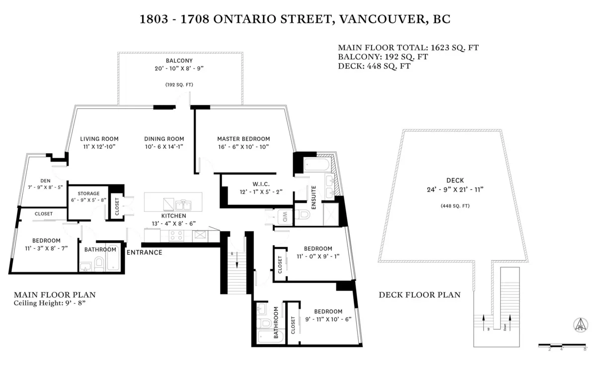 Exterior Rear Photo of 1803 1708 Ontario Street, Vancouver, BC