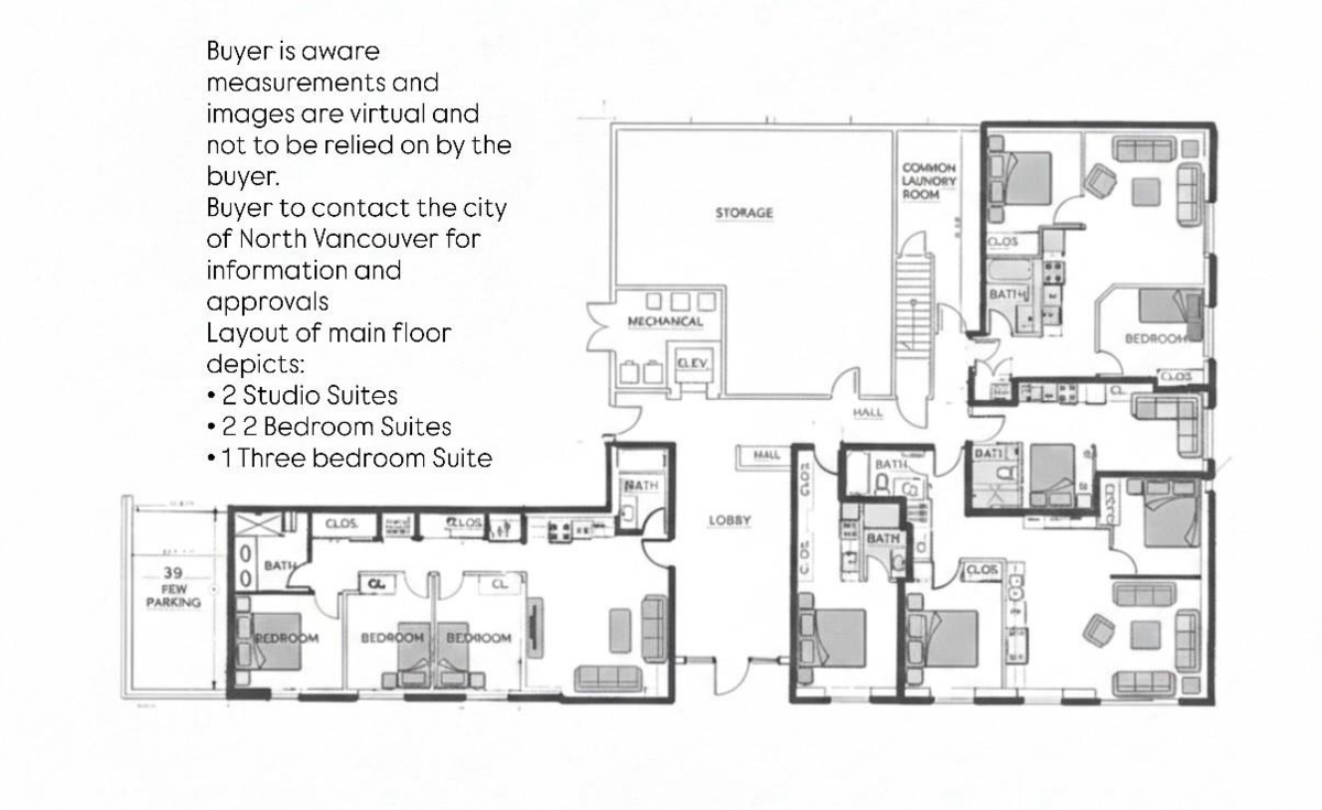 Family Room Photo of 205 120 E 4th Street, North Vancouver, BC