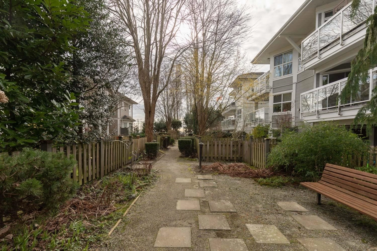 Aerial View of 107 3038 E Kent Avenue South, Vancouver, BC