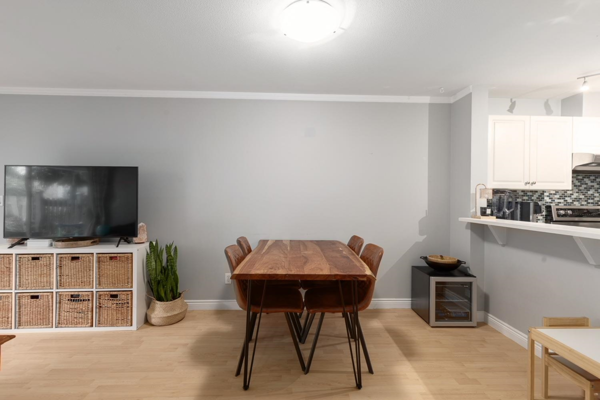 Kitchen Island Photo of 107 3038 E Kent Avenue South, Vancouver, BC