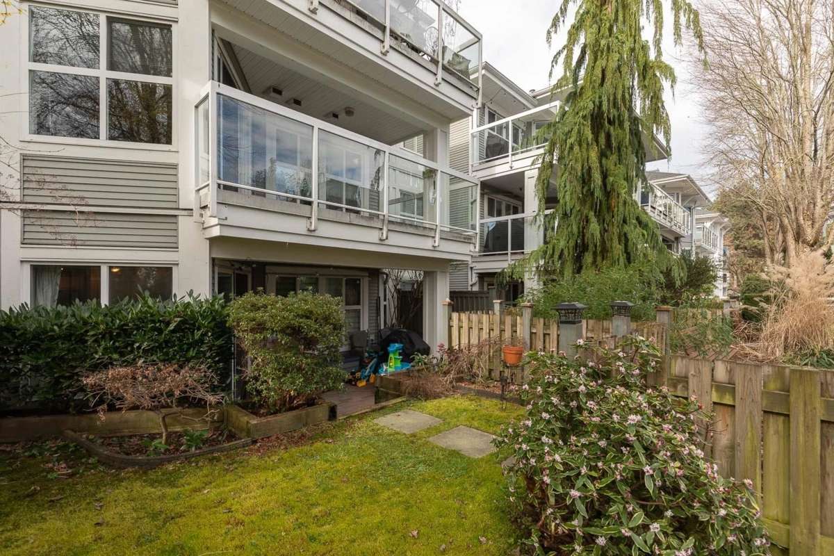 Outdoor Deck Photo of 107 3038 E Kent Avenue South, Vancouver, BC