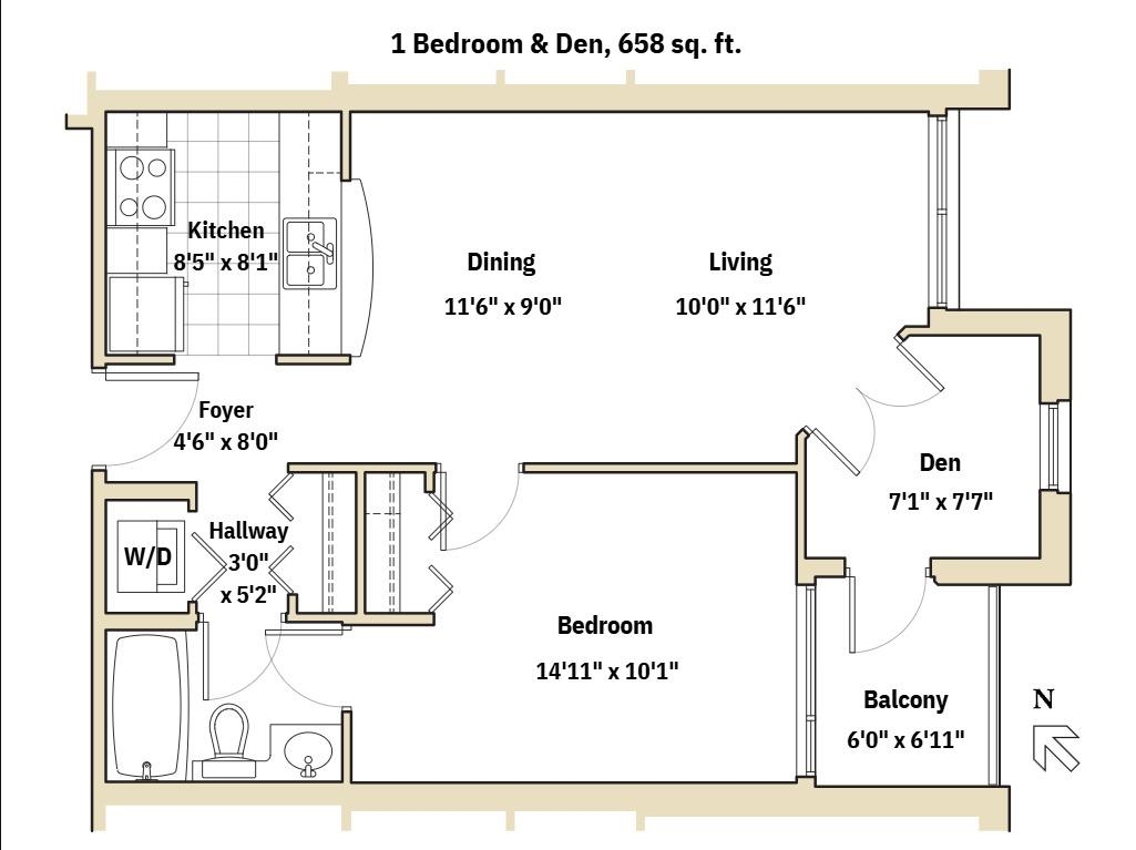 Garden / Landscaping Photo of 303 3588 Crowley Drive, Vancouver, BC
