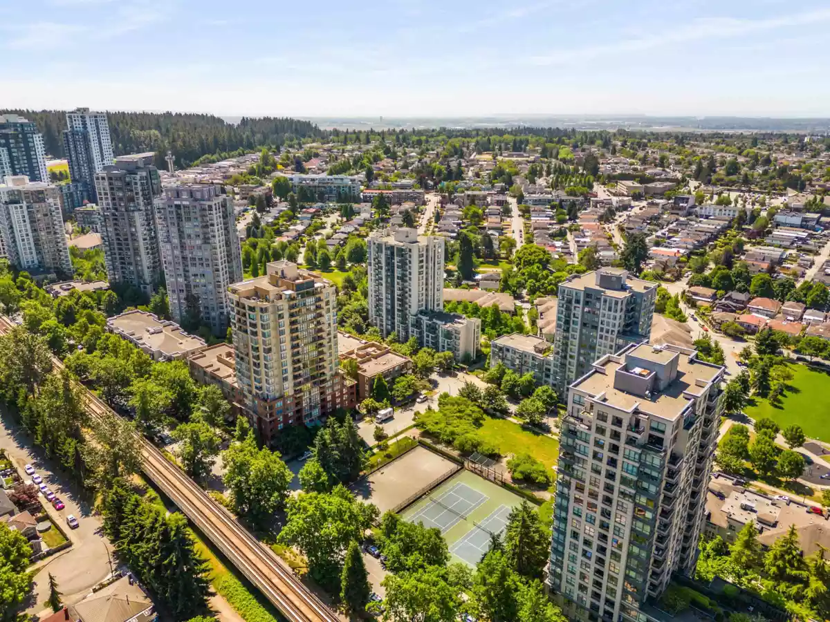 Outdoor Deck Photo of 303 3588 Crowley Drive, Vancouver, BC