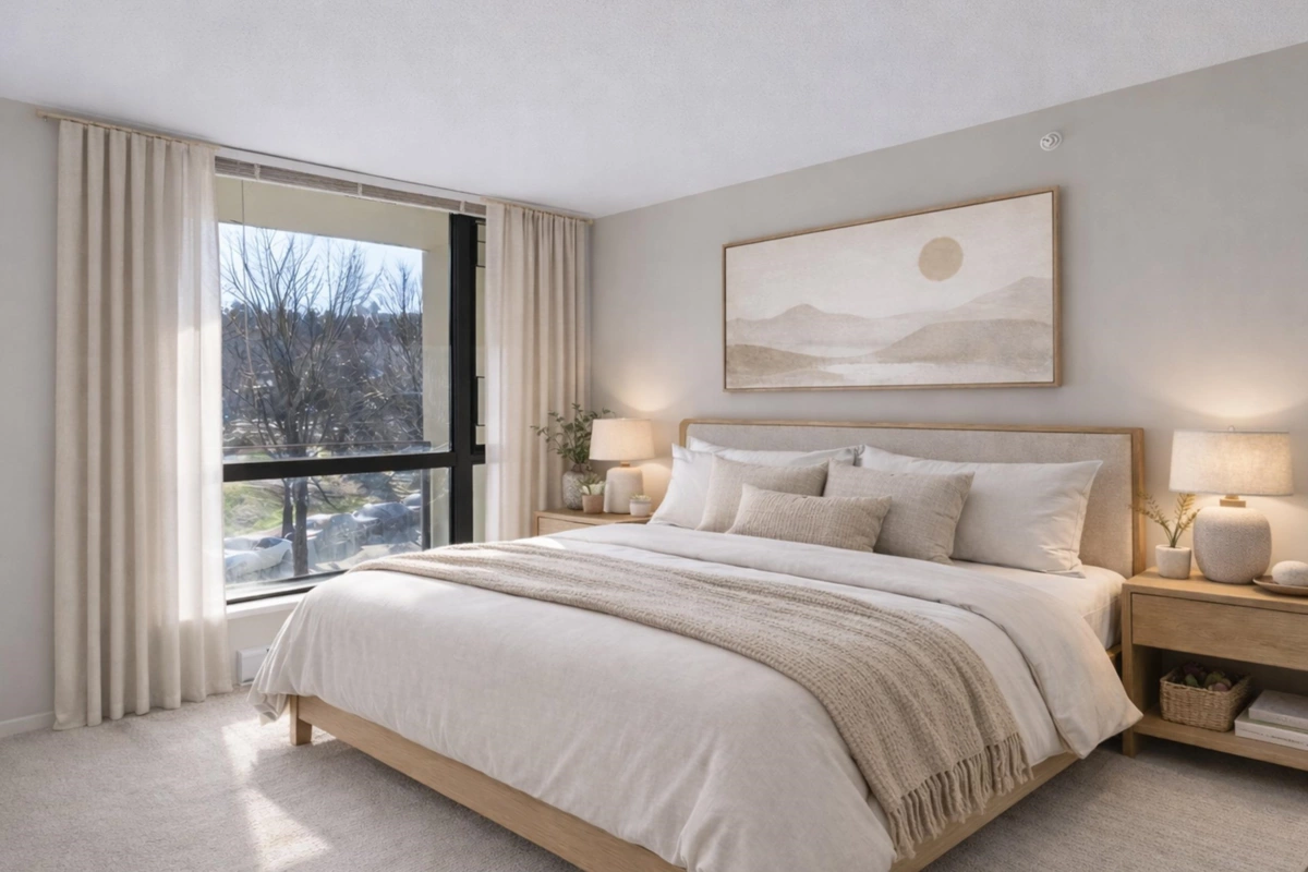 Primary Bathroom Photo of 303 3588 Crowley Drive, Vancouver, BC