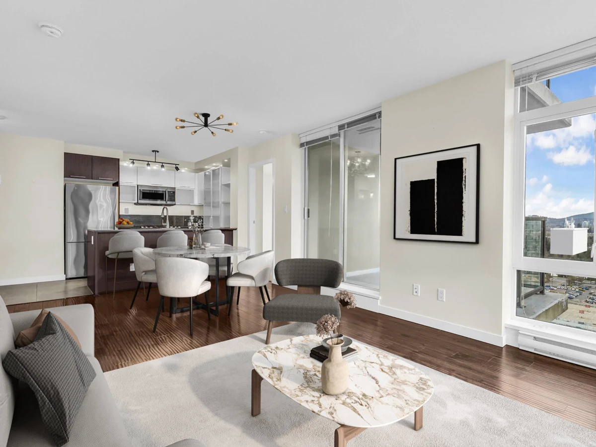 Dining Area Photo of 2201 2980 Atlantic Avenue, Coquitlam, BC