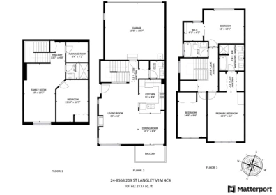 Swimming Pool Photo of 24 8568 209 Street, Langley, BC
