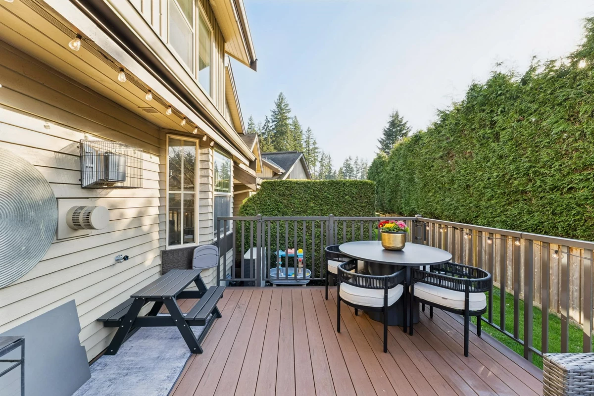 Outdoor Deck Photo of 5 1550 Larkhall Crescent, North Vancouver, BC