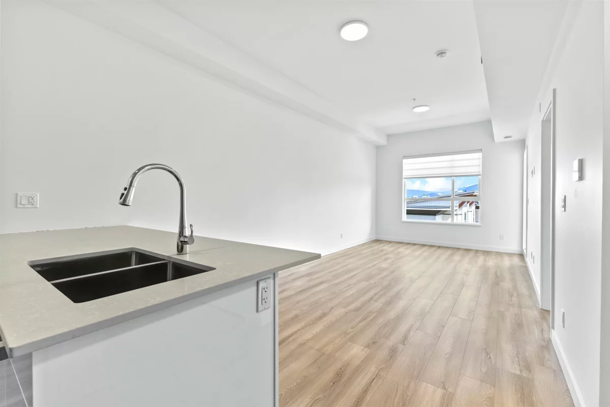 Living Room Photo of 510 11913 Burnett Street, Maple Ridge, BC