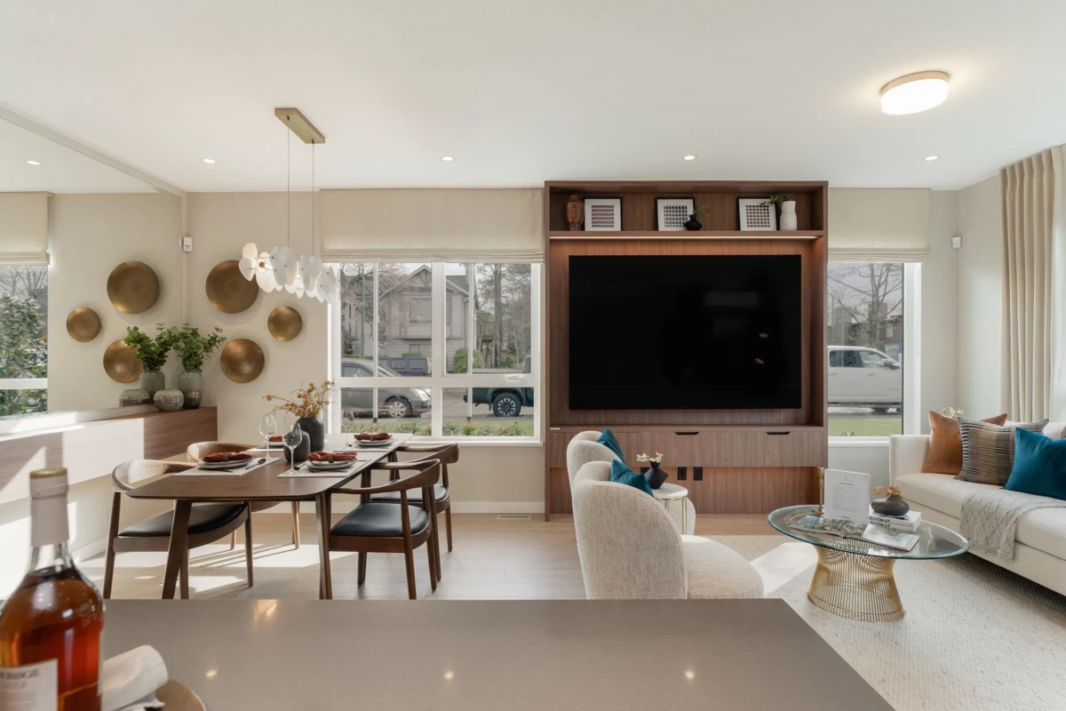 Living Room Photo of 609 3128 Jago Way, Coquitlam, BC