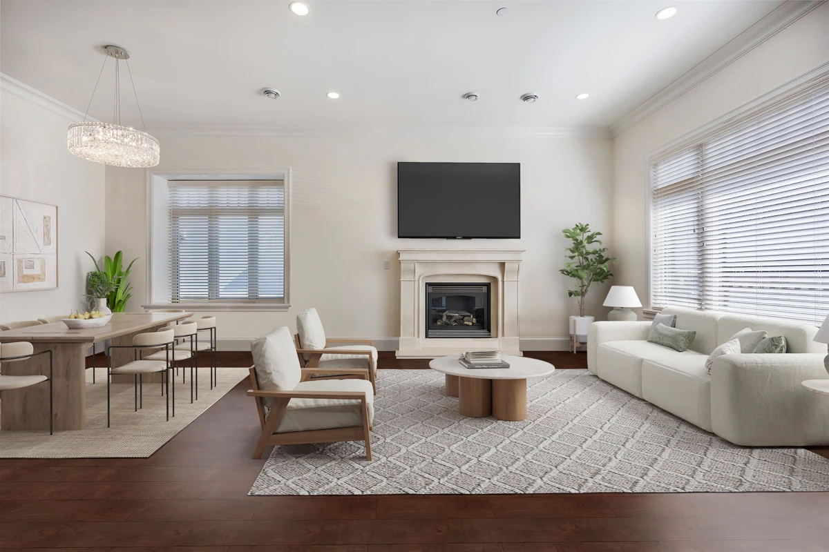 Living Room Photo of 3837 W 3rd Avenue, Vancouver, BC