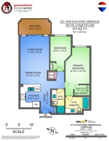 217 3178 Dayanee Springs Boulevard, Coquitlam, BC, Coquitlam — Apartment/Condo for sale
