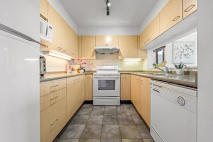 Kitchen Island Photo of 1102 1148 Heffley Crescent, Coquitlam, BC