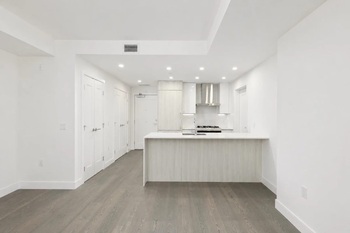 Living Room Photo of 205 488 W 58th Avenue, Vancouver, BC