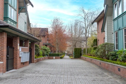 Aerial View of 6238 Logan Lane, Vancouver, BC