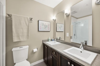 Basement Recreation Room Photo of 217 2242 Whatcom Road, Abbotsford, BC
