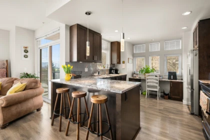Kitchen Island Photo of 217 2242 Whatcom Road, Abbotsford, BC