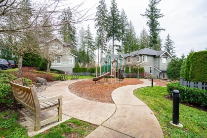Aerial View of 37 3461 Princeton Avenue, Coquitlam, BC