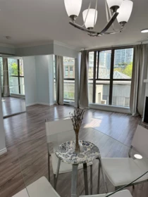 Kitchen Island Photo of 502 928 Richards Street, Vancouver, BC