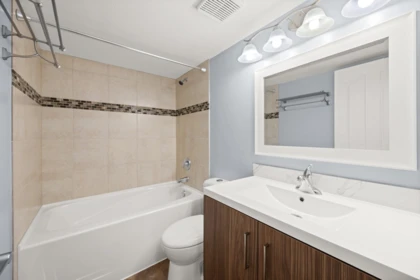 Powder Room Photo of 204 1171 Pipeline Road, Coquitlam, BC