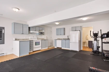 Aerial View of 5830 Heron Place, Sechelt, BC