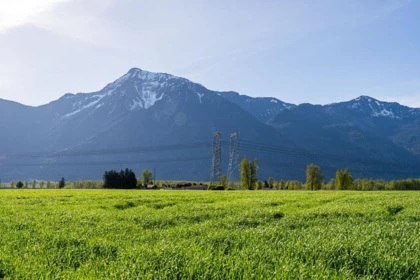 Aerial View of 7312 Martin Road, Agassiz, BC