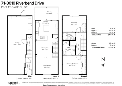 Garage Interior Photo of 71 3010 Riverbend Drive, Coquitlam, BC