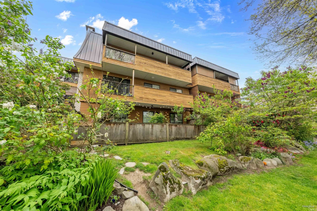 Exterior Rear Photo of 204 2299 E 30th Avenue, Vancouver, BC