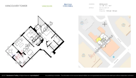 Playground / Recreational Area Near 1206 909 Burrard Street, Vancouver, BC