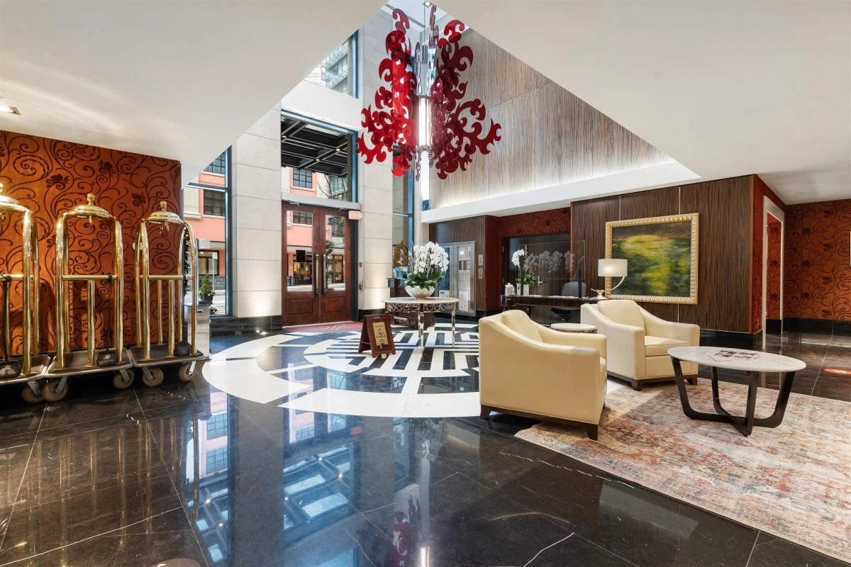 Family Room Photo of 1107 788 Richards Street, Vancouver, BC