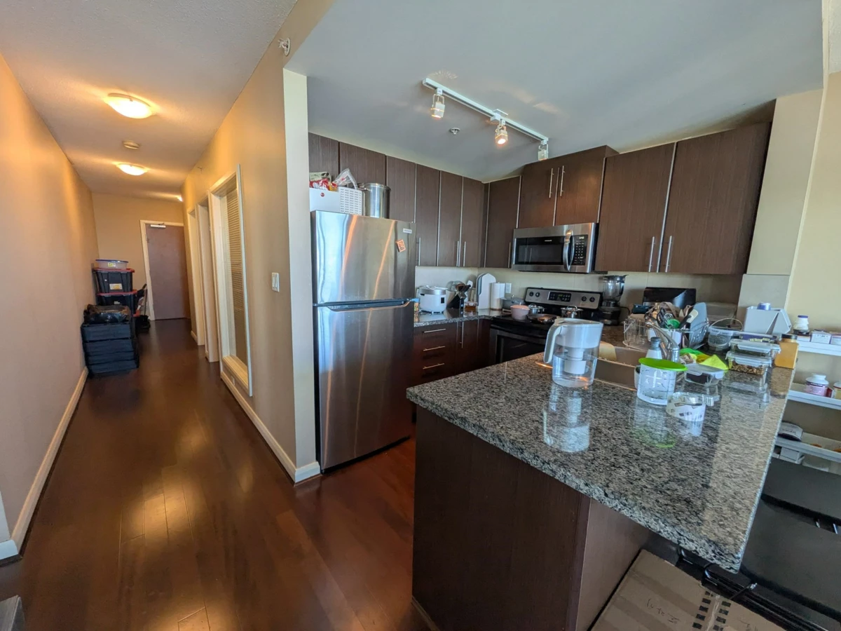 Living Room Photo of 3301 892 Carnarvon Street, New Westminster, BC